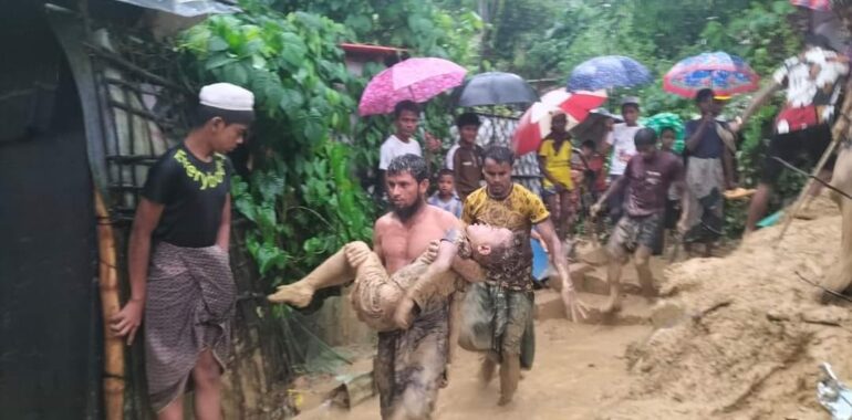 Rohingya Lives Lost in Bangladesh Landslides: A Call for Urgent Action and Support