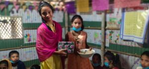 RCUK-learning centre in camp